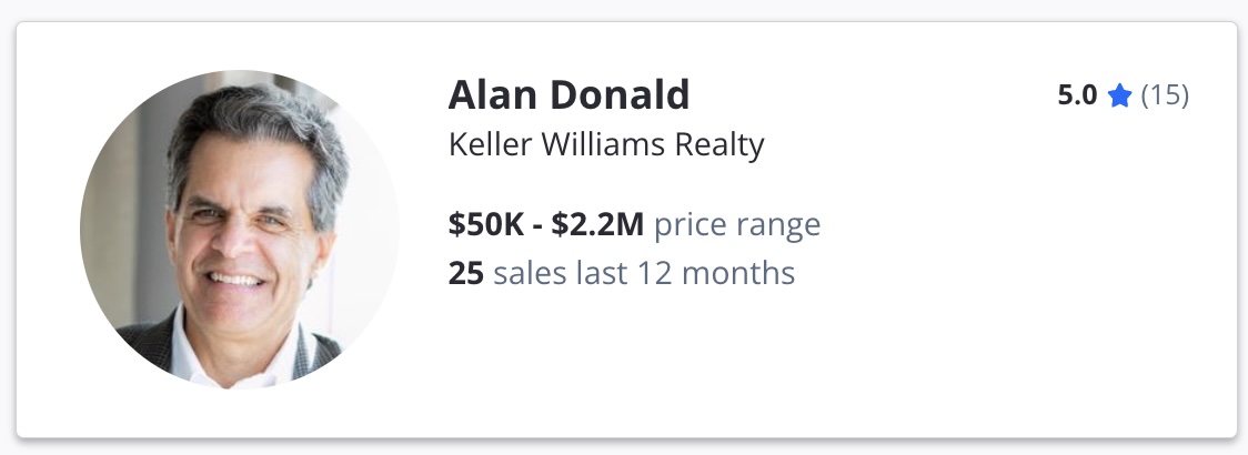 Alan Donald Zillow Profile
