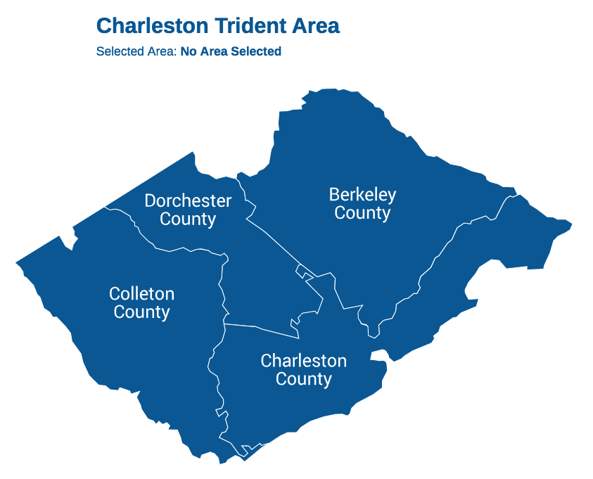 Downtown Charleston Sc Zip Code Map - Map of world